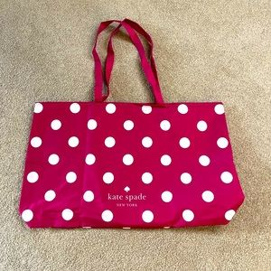 Kate Spade nylon travel bag